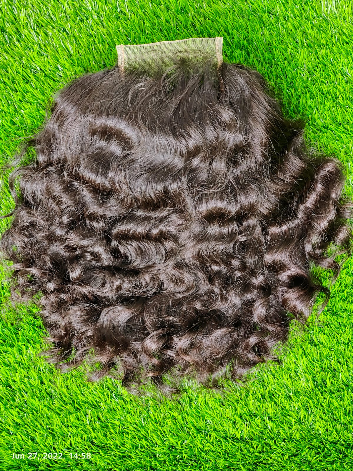 Premium HD Lace Wig Ashabi Indian hair - Deep curly