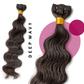 Indian Deep Wavy | Ashabi's 100% Raw Indian Wavy Hair - Natural Texture, Versatile Style