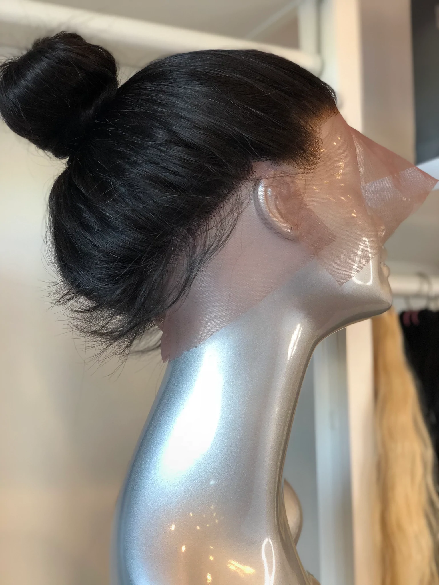 Premium HD Lace front Wig Chennai Raw Indian Wavy Hair Natural Color